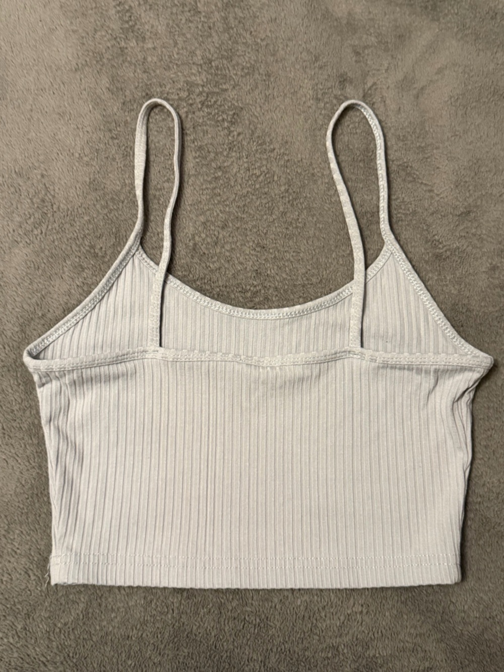 Wilfred Light Blue Ribbed Tank Top - Picture 2 of 3